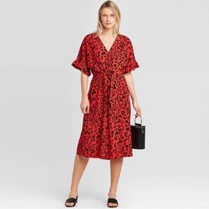 NWOT: Who What Wear tie waist Dress